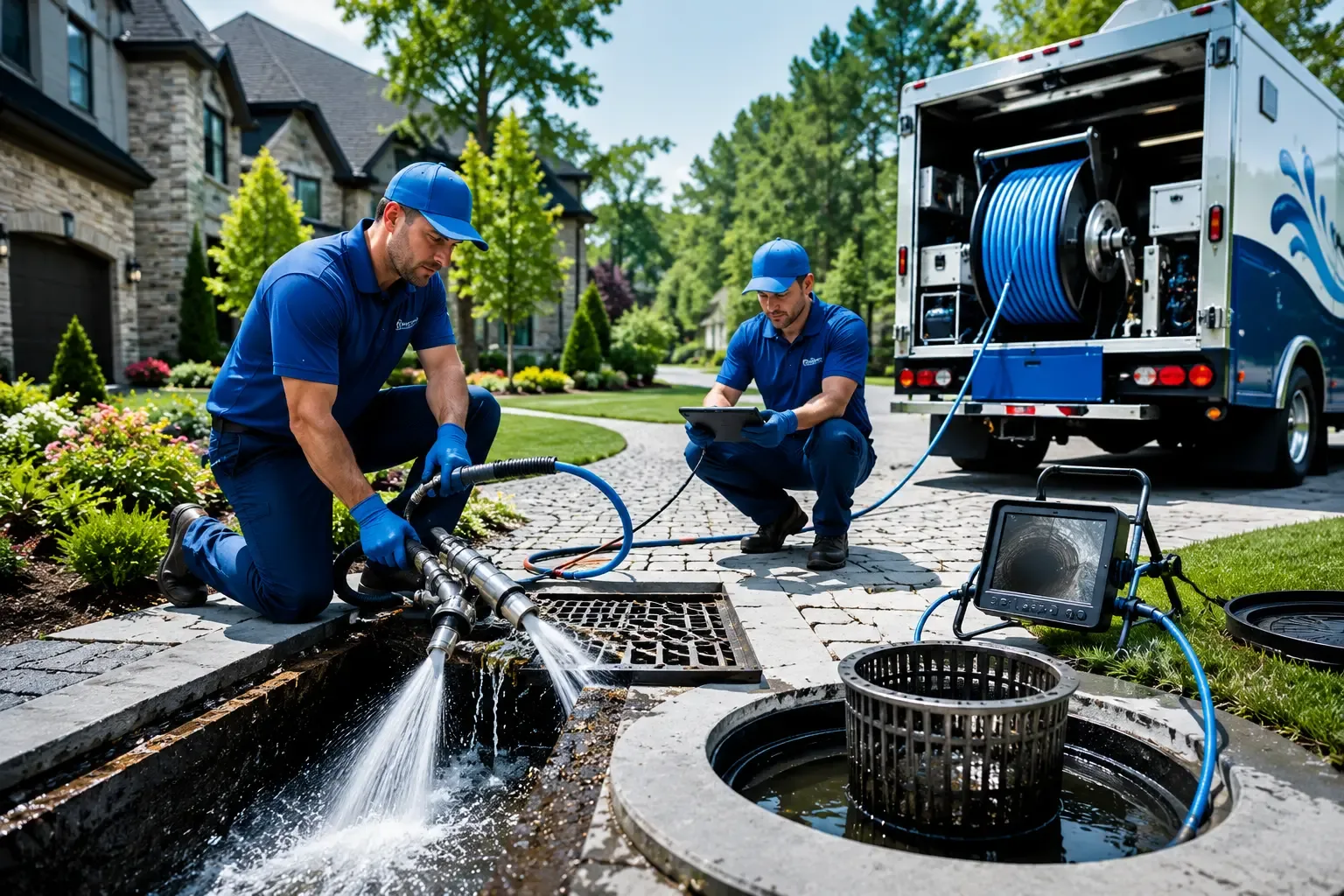 Local outdoor drain cleaning professionals in Bennington, IN