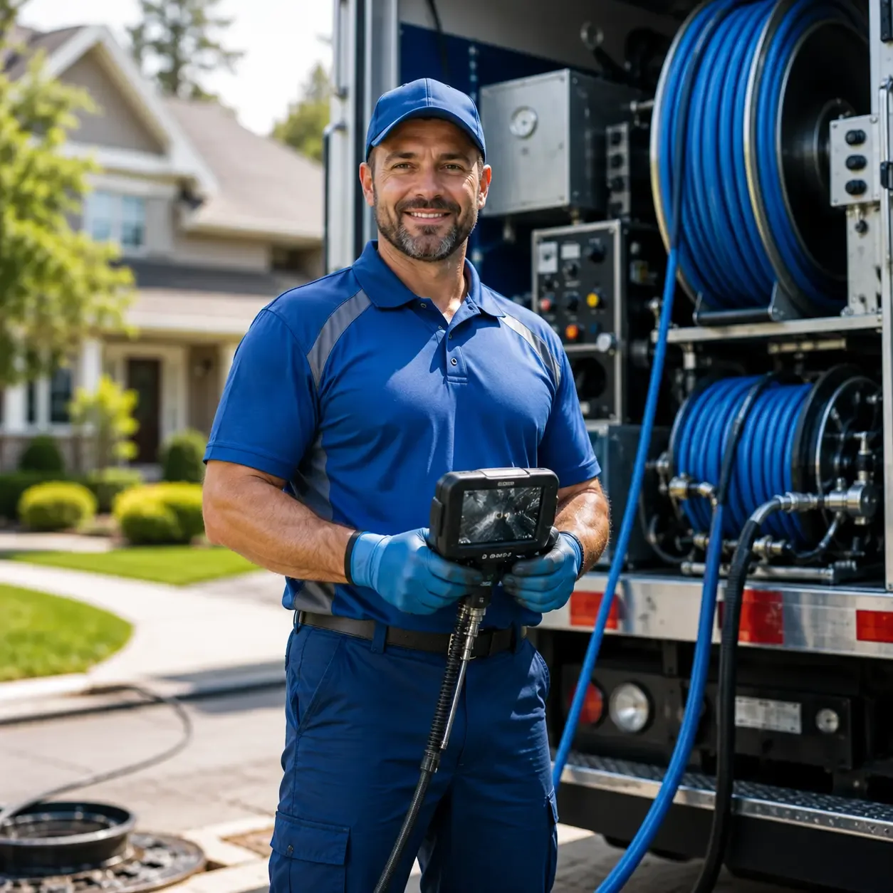 Local outdoor drain cleaning specialists in Bennington, IN